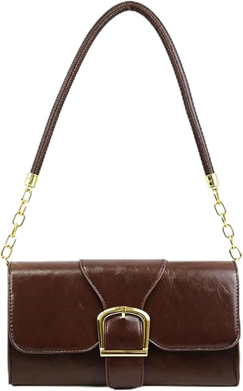 Gosect Shoulder Bag for Women, Cute Soft PU Leather Small Crossbody Purses Handbags, Trendy Underarm Bag Tote Purses for Women - Image 1